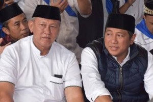 Acep Purnama (Kiri), H Adrian (Kanan).